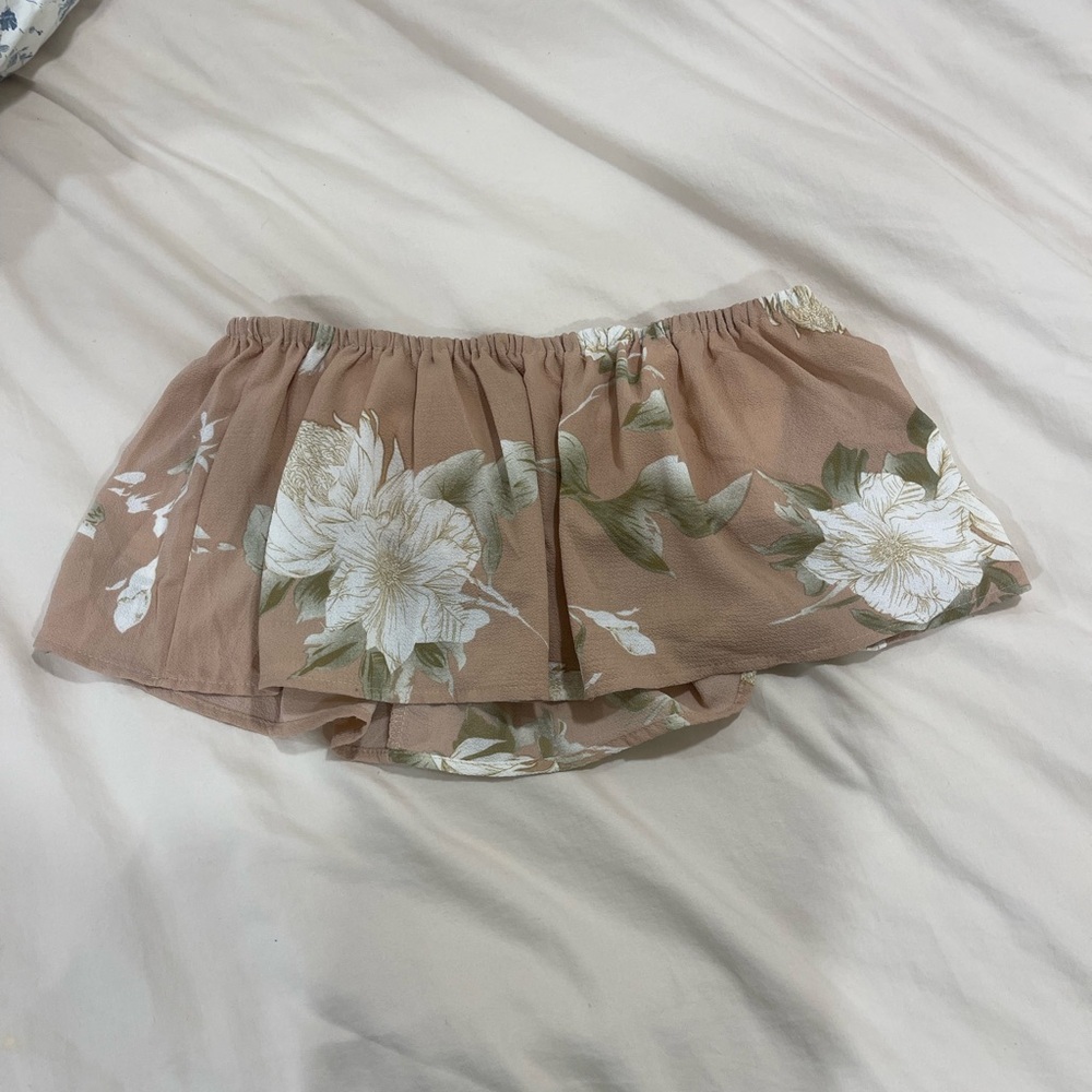 Floral Crop Top
